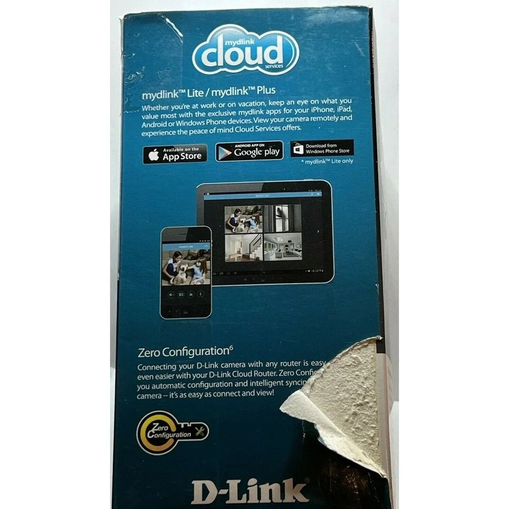 D-Link Record & Playback Wi-Fi Camera with Remote Viewing (DCS-942L)